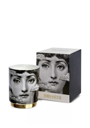 Fornasetti Tra Le Nuvole face-cloud candle (235 g) - Black