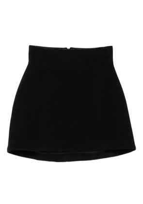 Vestiaire d'un Oiseau Libre cashmere mini skirt - Black