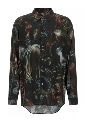 Magliano long-cuffed shirt - Brown