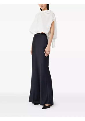 Max Mara Rimini bias-cut long skirt - Blue