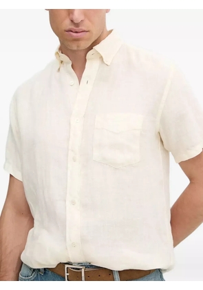 Gant short-sleeve patch-pocket shirt - Neutrals