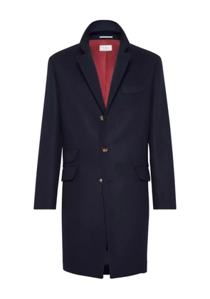 Brunello Cucinelli tailored coat - Blue