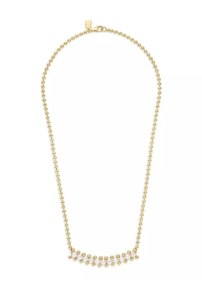 TOUS beaded pearl necklace - Gold