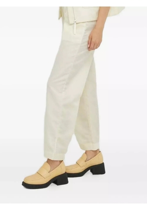 lovechild elastic-waist straight-leg trousers - Neutrals
