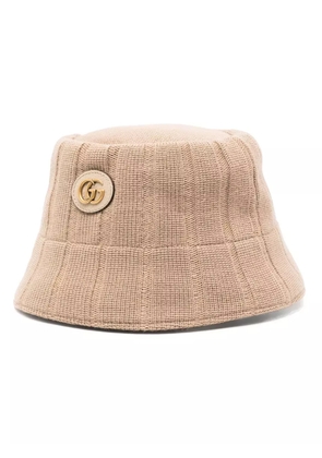 Gucci reversible wool bucket hat - Neutrals