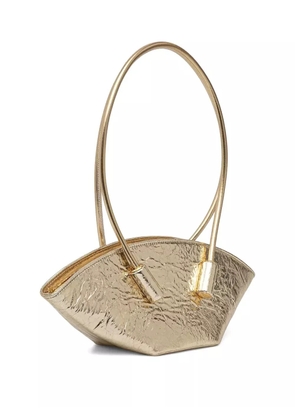 Themoirè Olimpia metallic tote bag - Gold