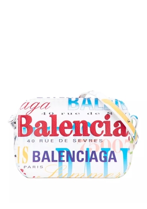 Balenciaga Pre-Owned 2000-2025 S Calfskin Logo Print Everyday Camera Bag crossbody bag - Multicolour