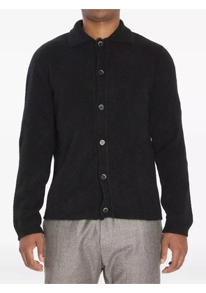 Barena pointed-collar knitted cardigan - Black