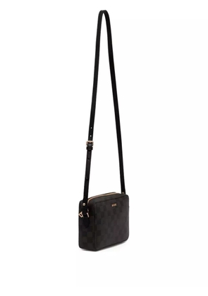 Joop! check-pattern crossbody bag - Brown