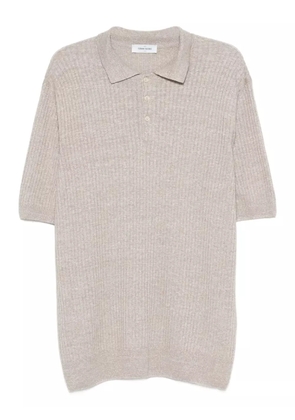 Gran Sasso ribbed polo shirt - Neutrals