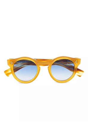 Kador Turbot round-frame sunglasses - Yellow