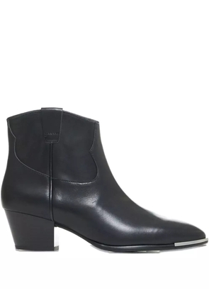 Ash 50mm leather boots - Black
