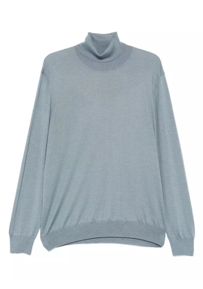 Gran Sasso turtleneck top - Blue