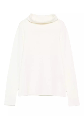 P.A.R.O.S.H. high-neck long-sleeve sweater - White