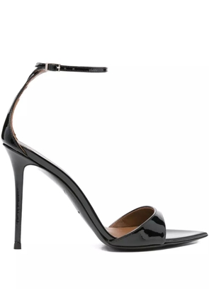 Giuseppe Zanotti 105mm Intriigo leather sandals - Black