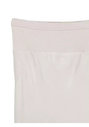 Rick Owens ribbed asymmetric skirt - Grey