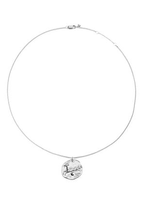 Monica Vinader Capricorn Zodiac pendant necklace - Silver