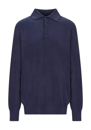 Canessa polo-neck sweater - Blue