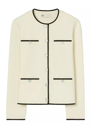 Tory Burch Kendra buttoned detailed cardigan - Neutrals