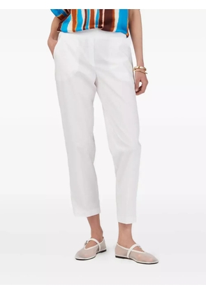 MARIUCCIA MILANO elastic-waist trousers - White