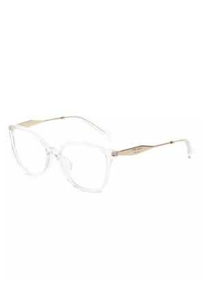 Prada Pre-Owned 2010s cat-eye glasses - White