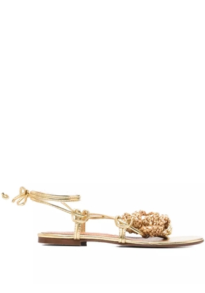 Alameda Turquesa Meredith sandals - Gold