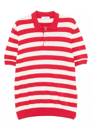 Gran Sasso striped polo shirt - Red