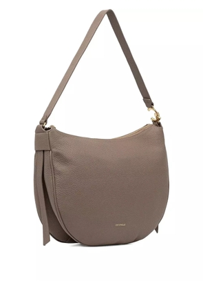 Coccinelle medium C-easy zip-top shoulder bag - Brown