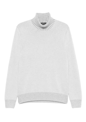 Gran Sasso ribbed-knit turtleneck sweater - Grey