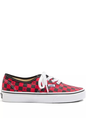 Valentino Garavani x Vans VLogo Checkerboard-print sneakers - Red