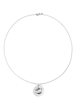 Monica Vinader Pisces Zodiac necklace - Silver