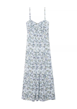 Zadig&Voltaire floral-pattern maxi dress - Blue