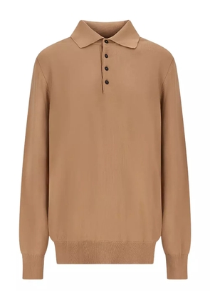 Canessa polo-neck sweater - Neutrals