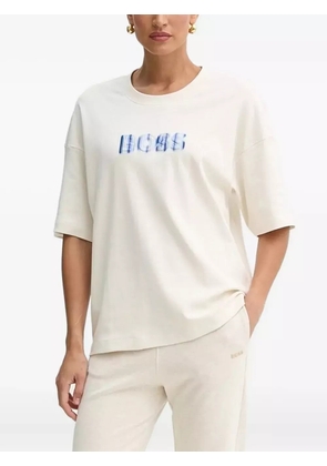BOSS logo-detail short-sleeve t-shirt - White