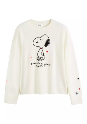 Chinti & Parker x Peanuts Snoopy-motif sweater - Neutrals