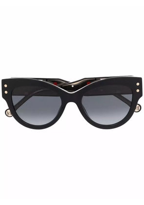 Carolina Herrera wayfarer-frame sunglasses - Black