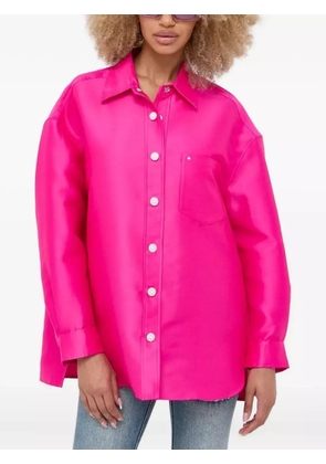 Miss Sixty pearl-embellished shirt - Pink
