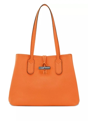 Longchamp top-handle shoulder bag - Orange