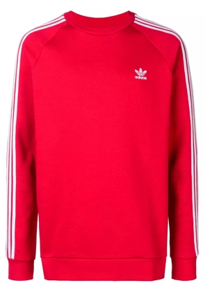 adidas logo sweatshirt - Red