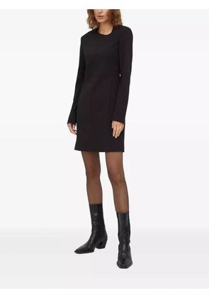 Tiger of Sweden long-sleeve panelled mini day dress - Black