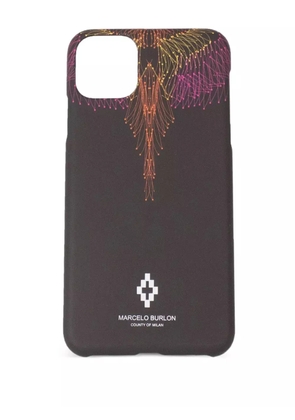 COUNTY OF MILAN Beizier Wings iPhone 11 Pro Max case - Black