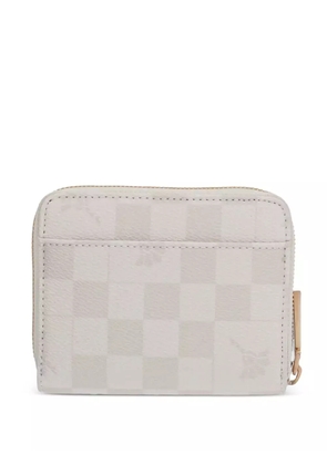 Joop! Cortina Piazza Nisa check-pattern zip-around wallet - Grey