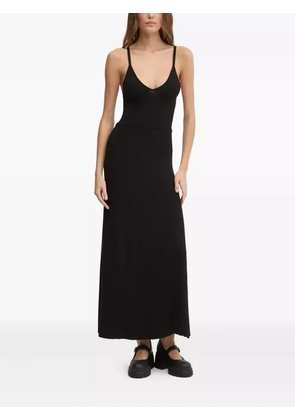 Desigual scoop-dress maxi dress - 2000 BLACK