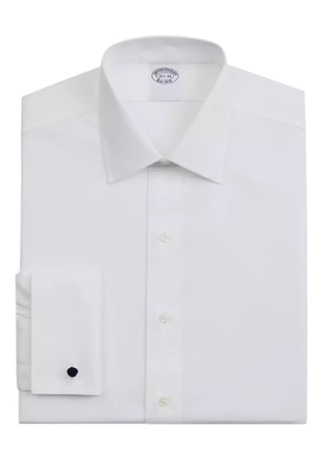 Brooks Brothers Ainsley-collar stretch cotton shirt - White