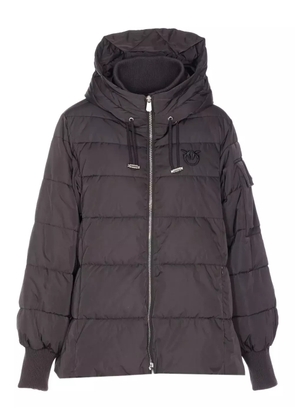PINKO hooded puffer jacket - Grey