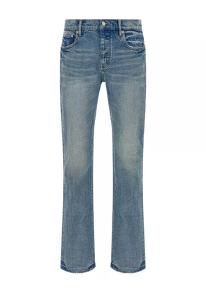 Purple Brand logo-patch jeans - Blue