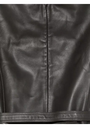 Soeur belted sleeveless top - Brown