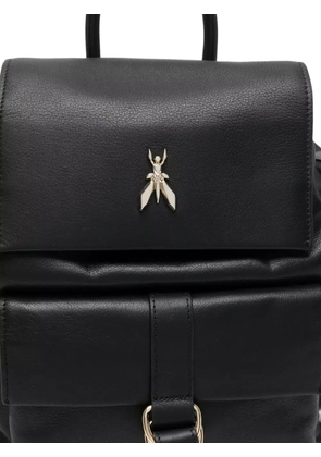 Patrizia Pepe New Business flap backpack - Black
