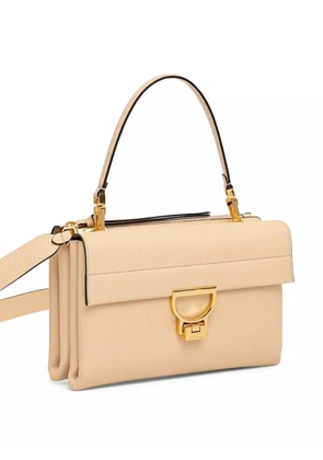 Coccinelle top-handle D-ring satchel - Neutrals