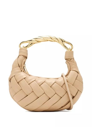 JW Pei woven-leather tote bag - Neutrals